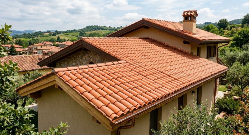 Clay Tile Roofing Installation in Fredericksburg, VA