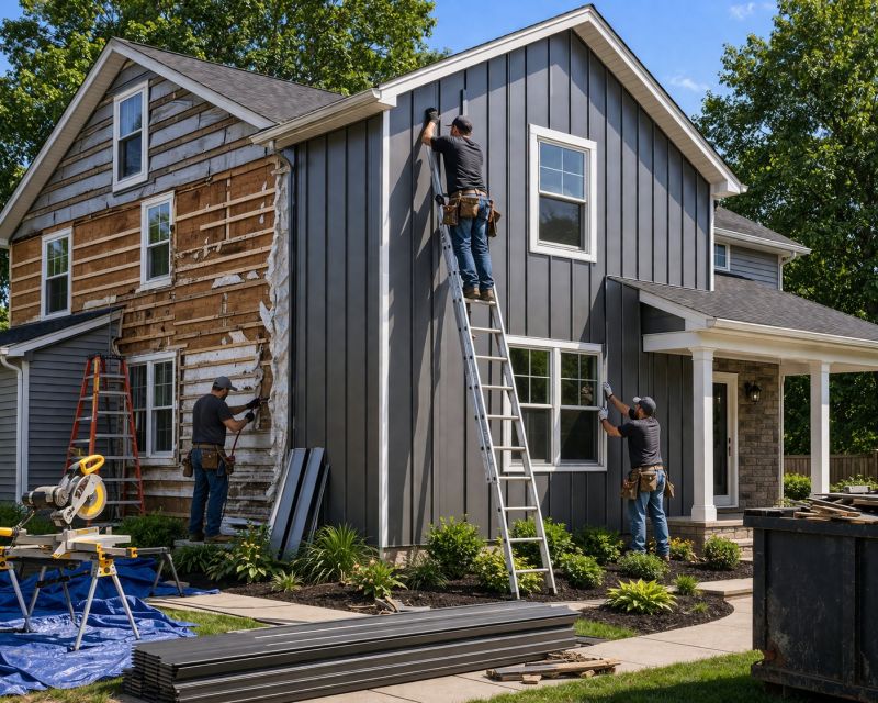 Residential Siding Replacement in Danbury, CT