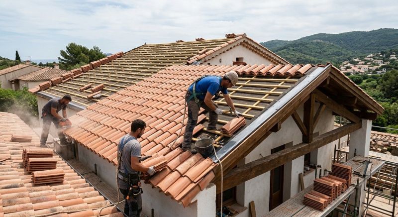 Tile Roof Installation in Fredericksburg, VA